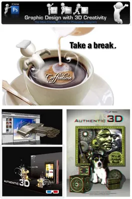 Bild: Einfacheres 3D Grafik-Design mit Reallusion iClone 4.0 und Adobe Photoshop CS