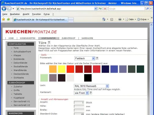 Bild: Facelift für „ungeliebte“ Küchen - kuechenfront24.de bietet neue Küchenfronten zur Selbstmontage