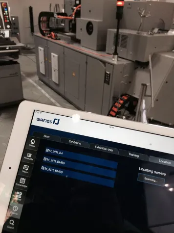 Bild: Industrie 4.0 mit iBeacon