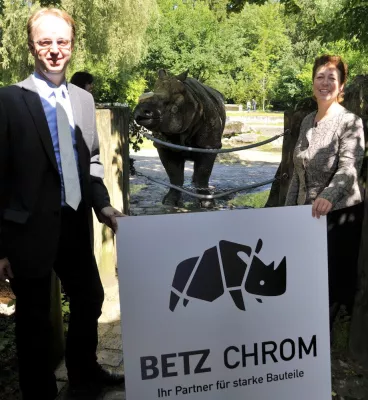 Bild: TV-Tipp "Zeit für Tiere" am 24. März mit "unserem" Nashorn Nico