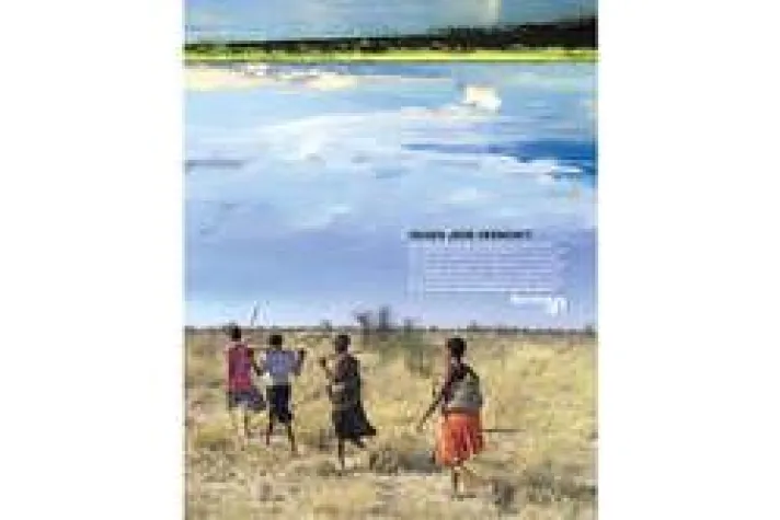 Bild: Weltweite Anzeigenkampagne deckt üble Behandlung der Buschleute auf