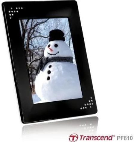 Neu mit 8-Zoll-Display - Der digitale Bilderrahmen PF 810 von Transcend Bild: Neu mit 8-Zoll-Display - Der digitale Bilderrahmen PF 810 von Transcend