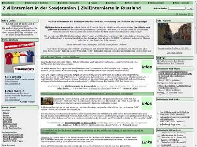 Bild: ZivilInternierte-Russland.de mit neuer Fotogalerie