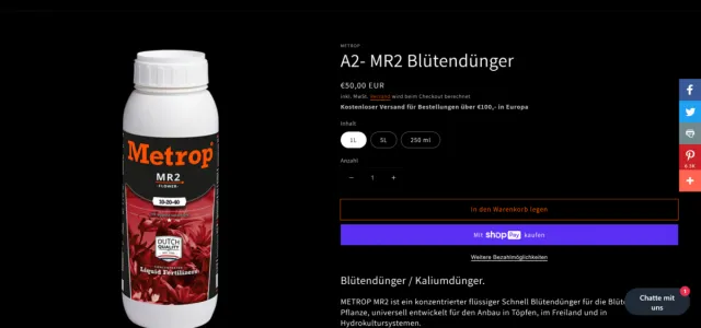 Bild: Blütendünger: Welchen Dünger Pflanzen für eine kräftige Blüte brauchen