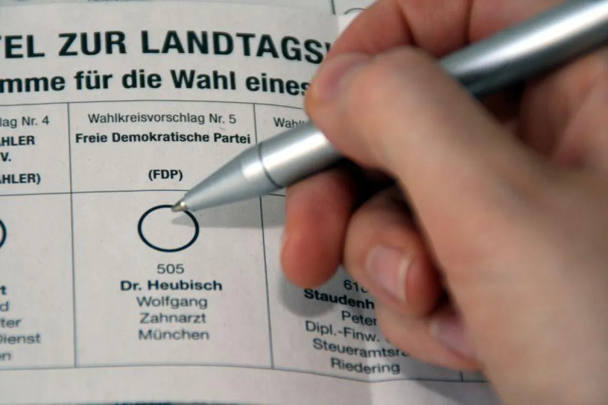 Am 28. September wird in Bayern ein neuer Landtag gewählt. Jeder Wähler hat zwei Stimmen.