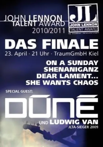 Bild: JOHN LENNON TALENT AWARD: Jetzt geht es um den Sieg