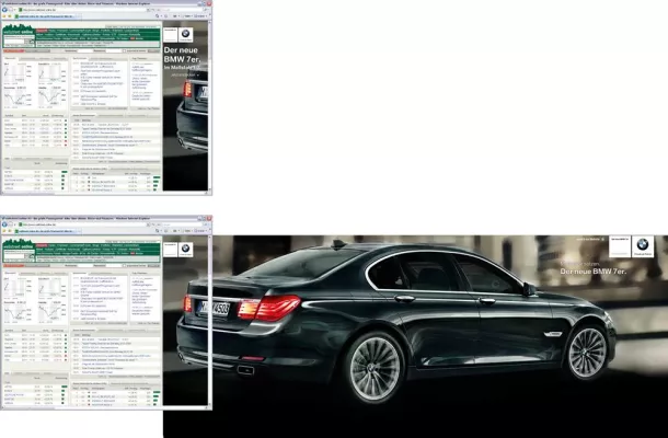 Bild: Größtes Expandable Ad der Welt - Plan.Net und EyeWonder setzen neue Maßstäbe in der interaktiven Online-Werbung