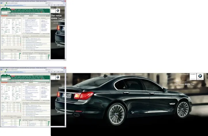 Bild: Größtes Expandable Ad der Welt - Plan.Net und EyeWonder setzen neue Maßstäbe in der interaktiven Online-Werbung