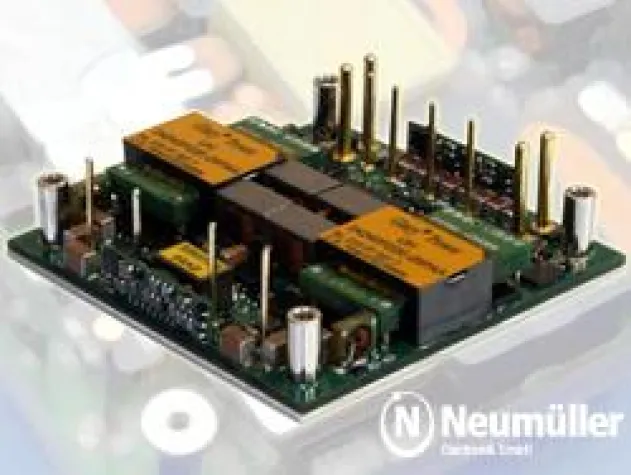 Bild: 600 Watt Half-Brick DC/DC Konverter, parallel schaltbar für 10kW und mehr DC Power