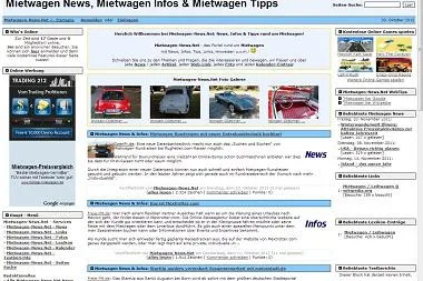 Bild: Mietwagen-News.Net jetzt mit kostenlosen Online Games