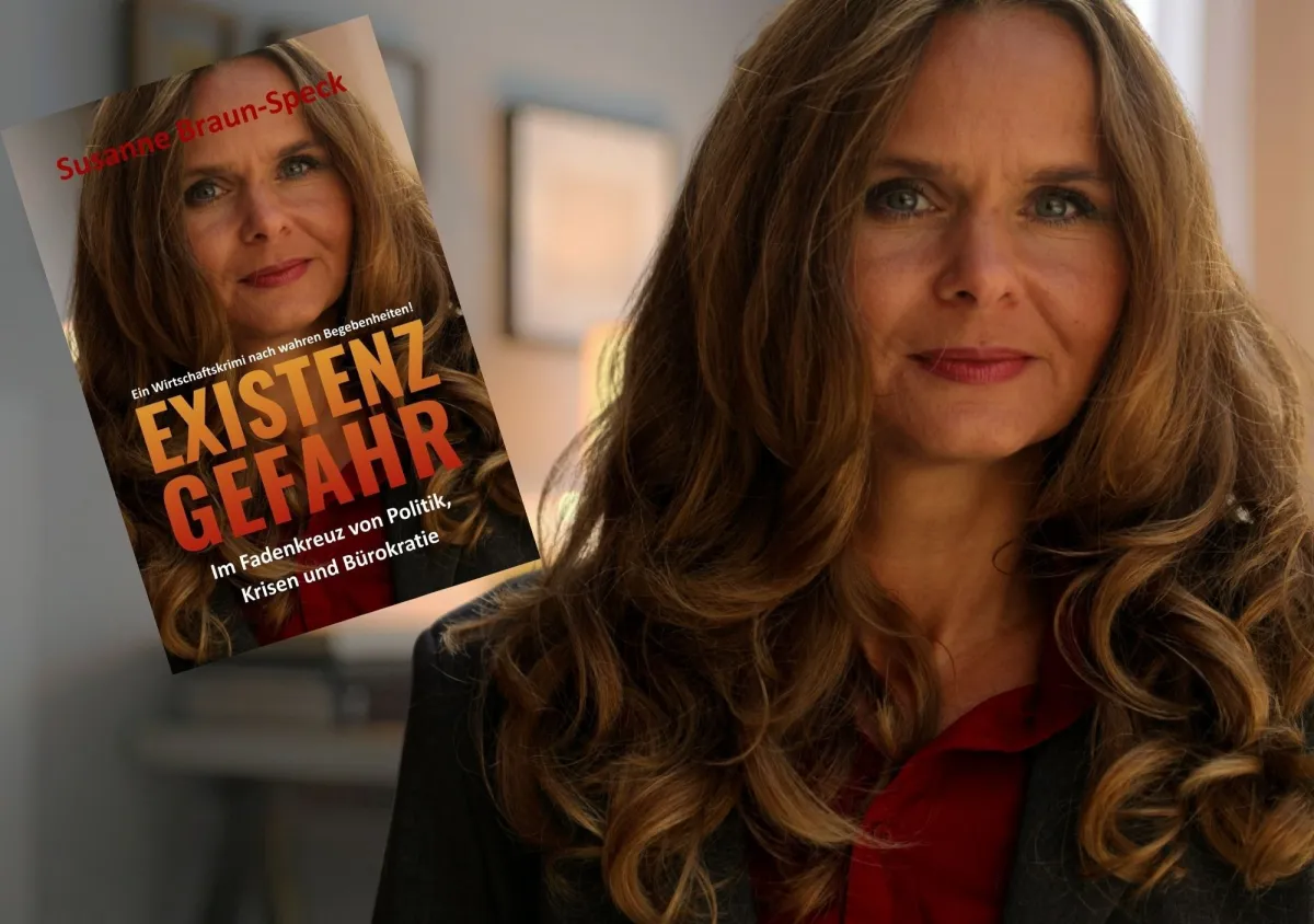 Während des Existenzkampfes live Wirtschaftskrimi geschrieben  (© Susanne Braun-Speck)