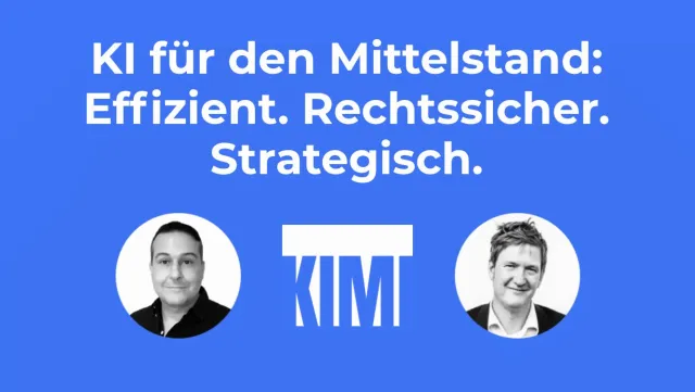 Bild: KIMI GmbH launcht KI-Beratungsangebot für den deutschen Mittelstand