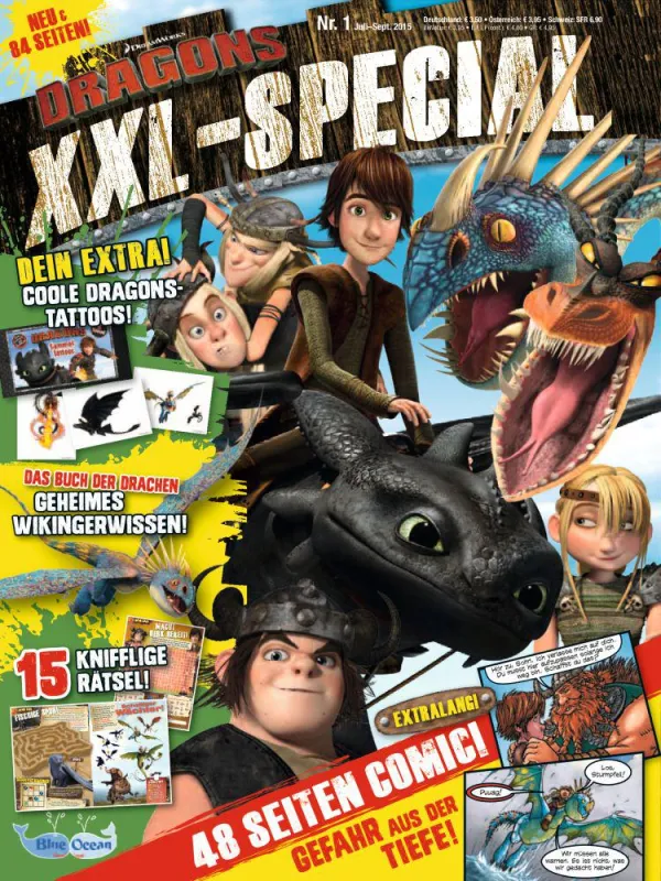 Drachenspaß auf 84 Seiten mit DRAGONS XXL