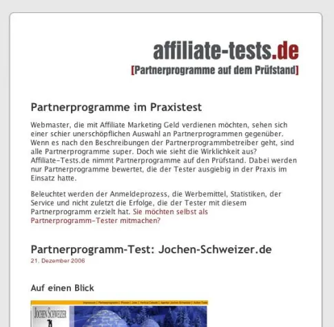 Bild: Affiliate Marketing: Partnerprogramme im Praxistest