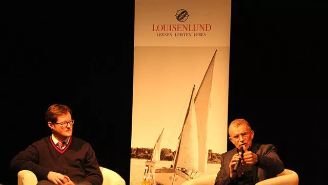 Bild: Vortrag über Zukunftsvorstellungen junger Menschen - Prof. Hurrelmann zu Gast bei der Stiftung Louisenlund