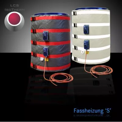 Bild: Neue Hochleistungs-Fassheizer ‚S’ für Stahlfässer 200…220 l überzeugen durch erhebliche kürzere Aufheizdauern