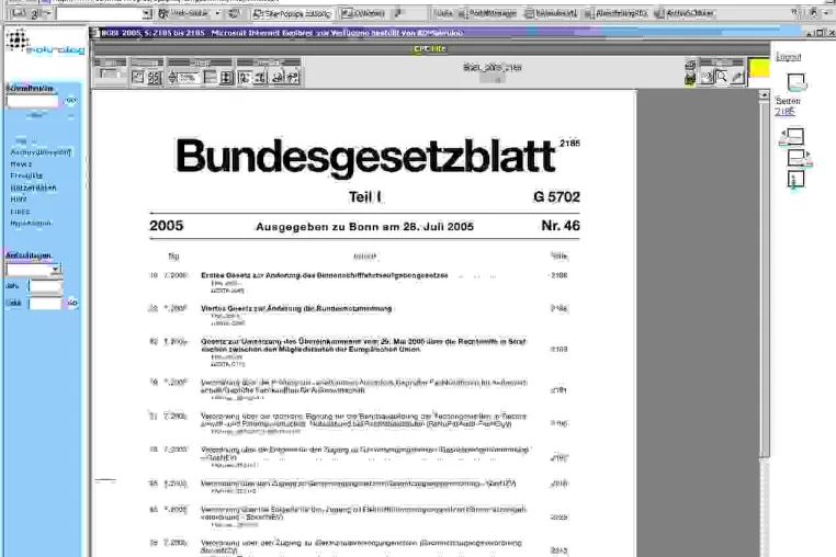 Bild: Justizverwaltung Niedersachsen entscheidet sich für Recht für Deutschland