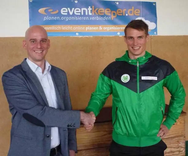 Bild: Sven Knipphals präsentierte seinen neuen Partner eventkeeper.de und traf sich mit Inhaber Sven Gabel.
