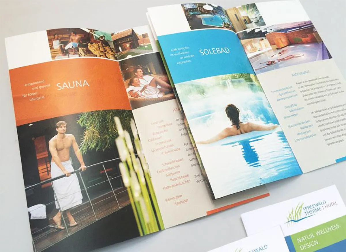 Spreewald Therme Imagebroschüre