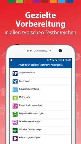 Bild: 'Testtrainer kompakt' – Per App auf den Polizei-Einstellungstest vorbereiten