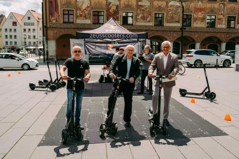 E-Scooters fahren in Ulm und Neu-Ulm Bild: E-Scooters fahren in Ulm und Neu-Ulm
