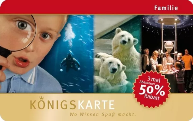 Bild: Dreifach Wissen verschenken – Drei Mal Abenteuer mit der Königskarte