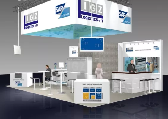 Bild: IGZ AUF DER CeMAT 2011 - SAP-integrierte Gesamtlösungen für Warehousing und Manufacturing