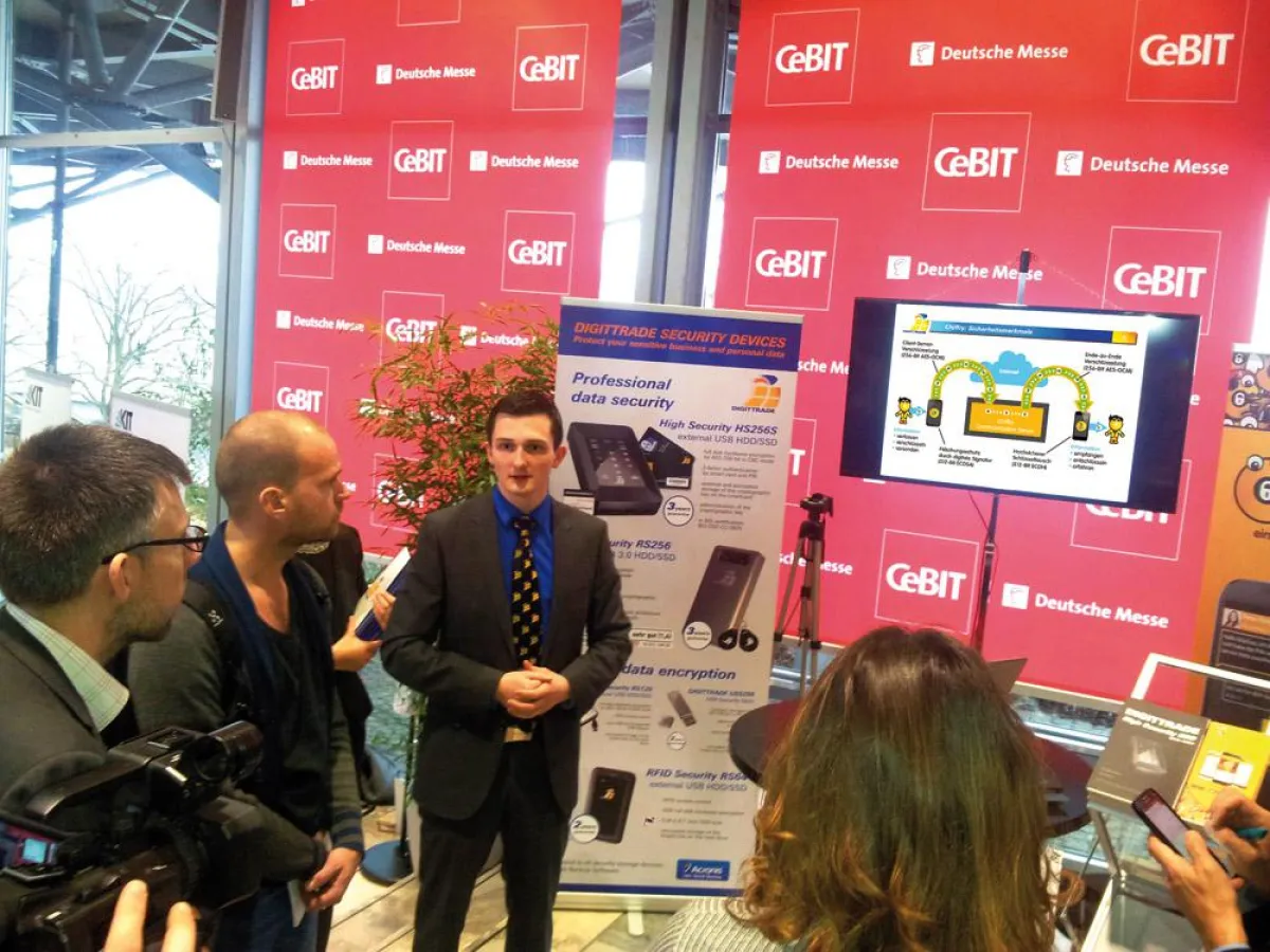 DIGITTRADE auf der CeBIt Presspreview