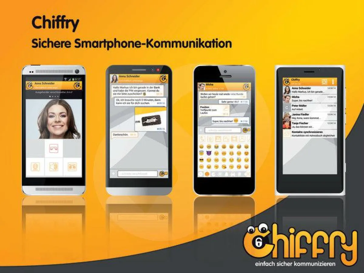 Chiffry-datenschutzkonformer Secure Messenger