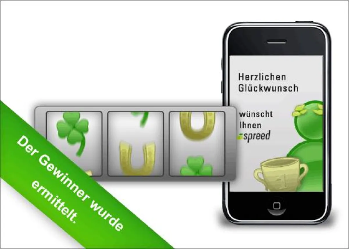 Die Gewinner der iPhone Verlosung von spreed.com stehen fest.