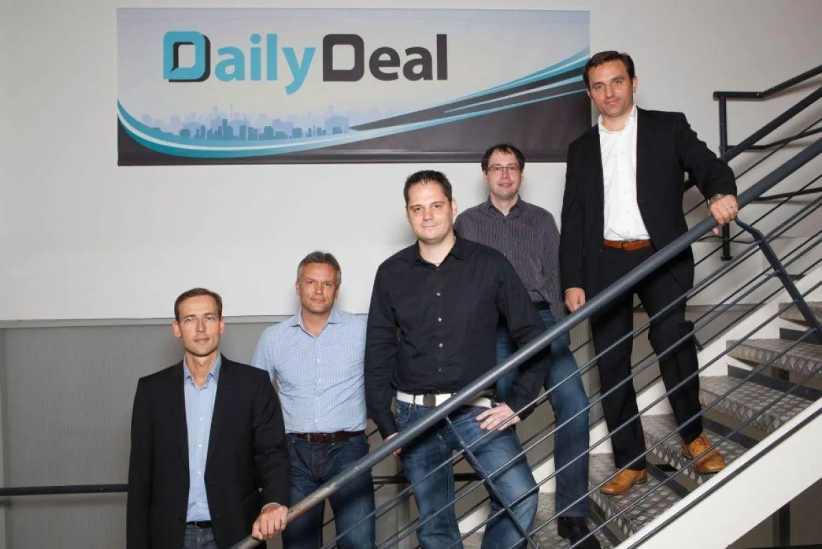 Jochen Gaßner (Director Services), Jan Emich (COO), Oliver Hepfner (Director Software Engineering), Andreas Heilwagen (CTO), Stefa