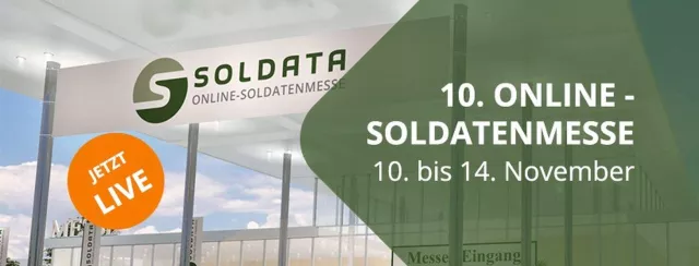 Virtuelle Soldatenmesse SOLDATA startet Jubiläum Bild: Virtuelle Soldatenmesse SOLDATA startet Jubiläum