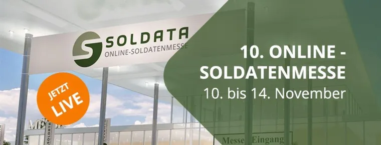 Virtuelle Soldatenmesse SOLDATA startet Jubiläum Bild: Virtuelle Soldatenmesse SOLDATA startet Jubiläum