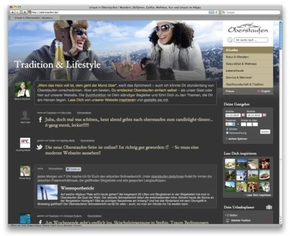 Neue Internetseite www.oberstaufen.de