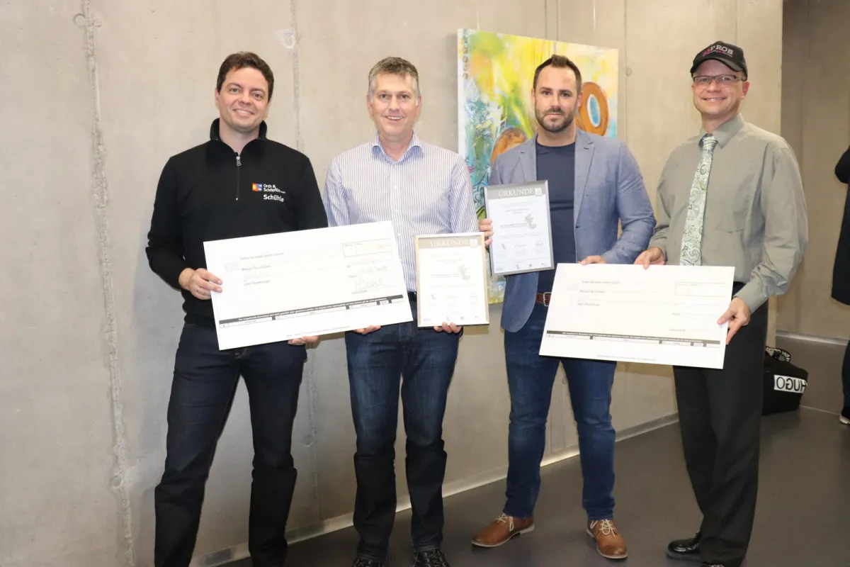 Bei der Preisverleihung zum ?Unternehmer des Jahres in der Region? waren sich alle einig