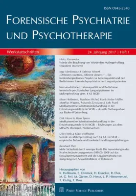 Bild: Forensische Psychiatrie: Wie die Menschenwürde im Strafvollzug und Maßregelvollzug missachtet wird