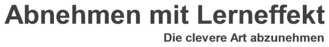 Bild: Abnehmen mit Lerneffekt – die clevere Art abzunehmen