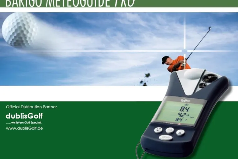 dublisGolf 10/09: BARIGO® No. 525 Meteoguide Pro Windmesser für den Golfsport –wissen wie der Wind weht- Bild: dublisGolf 10/09: BARIGO® No. 525 Meteoguide Pro Windmesser für den Golfsport –wissen wie der Wind weht-