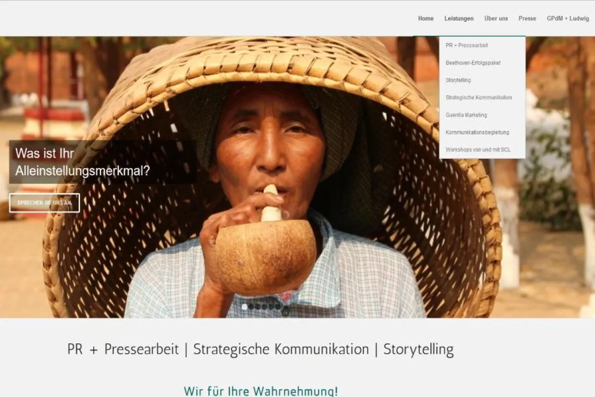 Die überarbeitete Startseite der SC Lötters Homepage
