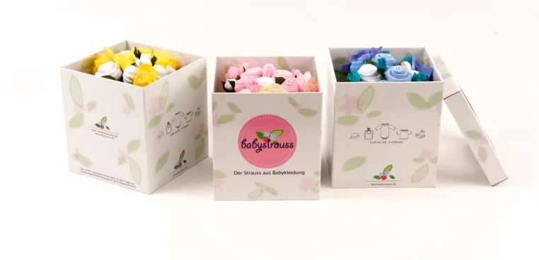 Babystrauss - Die neue Geschenkidee für werdende Eltern Bild: Babystrauss - Die neue Geschenkidee für werdende Eltern