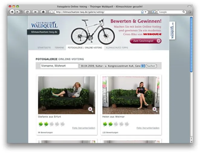Bild: Thüringer Waldquell bringt bekennende Klimaschützer online