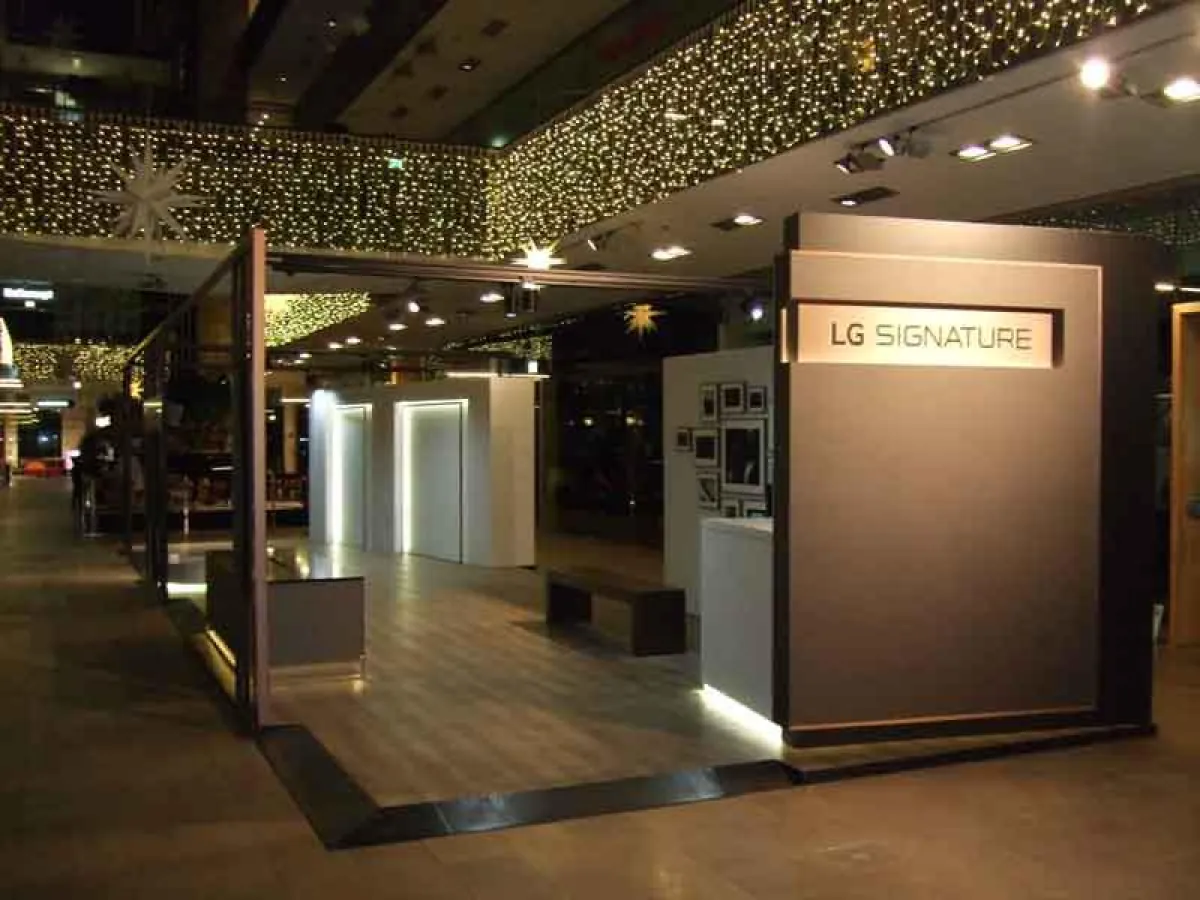 Pop-up-Store von LG Signature im Stilwerk Berlin (Foto: MDL expo International)