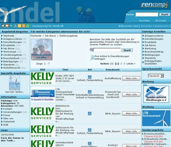 Bild: Neue Jobs für die Windenergie