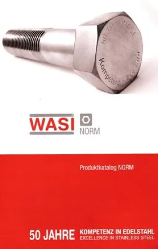 Bild: 500 Seiten Kompetenz in Edelstahl | Pünktlich zur Fastener Fair stellt WASI seinen neuen Produktkatalog vor