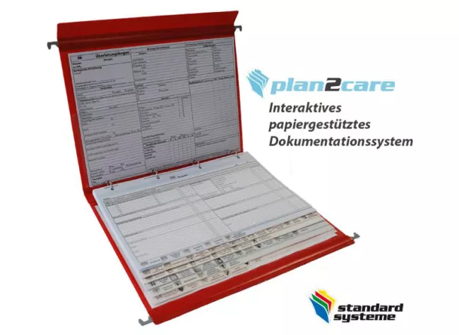 Bild: Neu bei Standard Systeme: Interaktives papiergestütztes Pflegedokumentationssystem plan2care