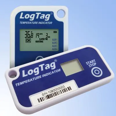 Bild: Elektronische Temperatur Indikatoren der Serie LogTag