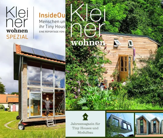 Bild: Zwei neue Magazine für Tiny-House-Fans