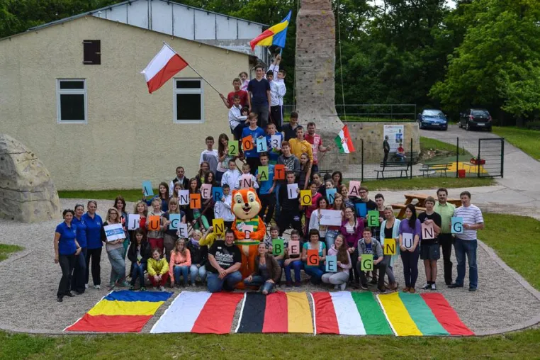 Bild: Internationale Jugendbegegnung im KiEZ Ferienpark Feuerkuppe