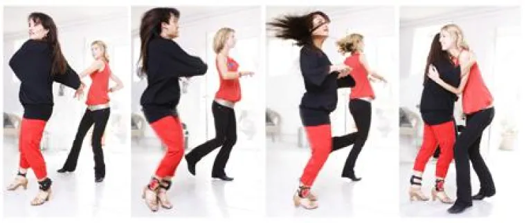 Bild: Salsa Urlaub mit Weltklassetänzerin Edie the Salsa FREAK in der Villa La Rogaia 2009