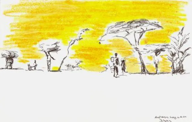 Bild: Kati Kreklau: Ethiopia 2009 - Skizzen einer Reise